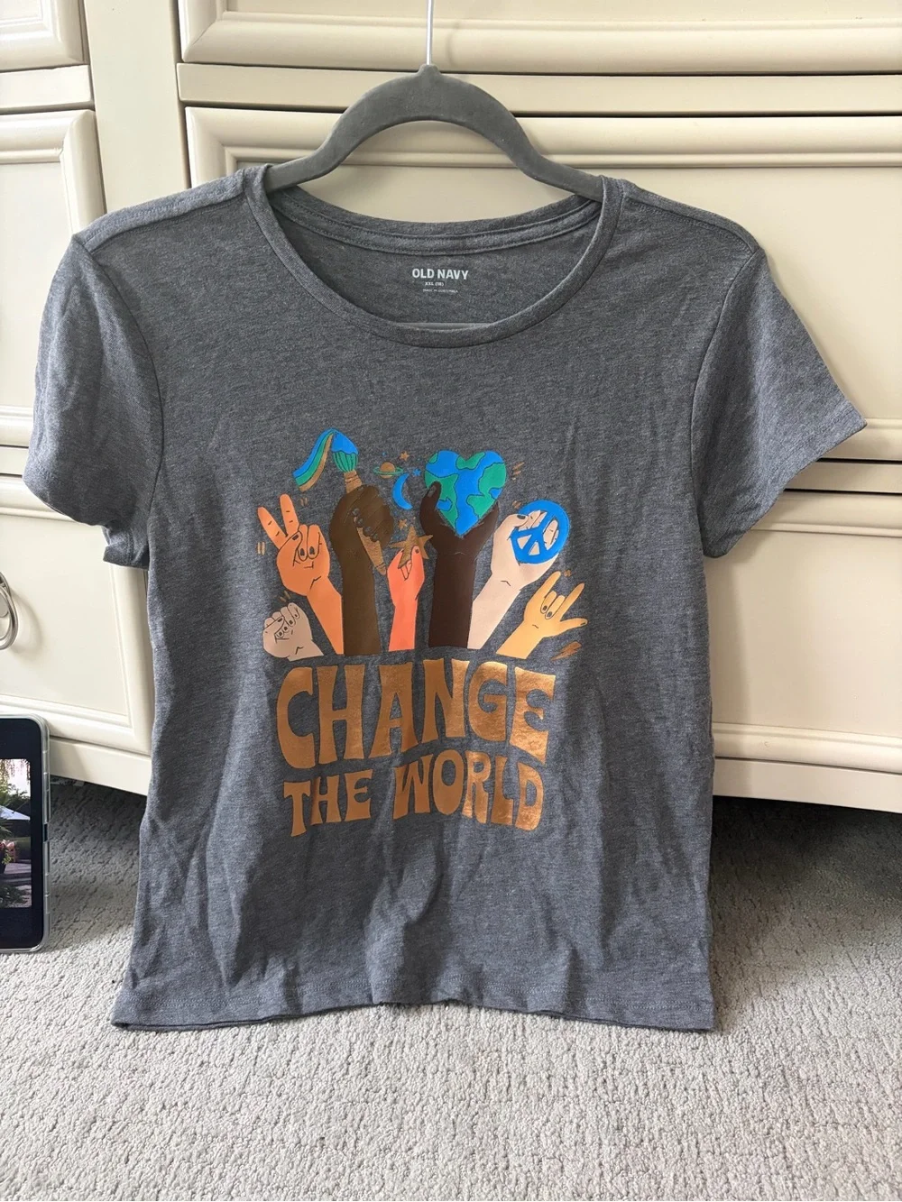 Old Navy Gray Tee